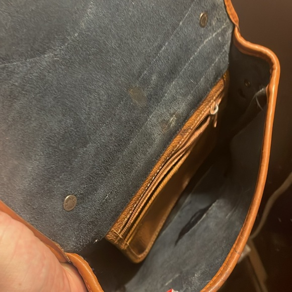 Vintage dooney and bourke navy saddlebag crossbody - Picture 5 of 14